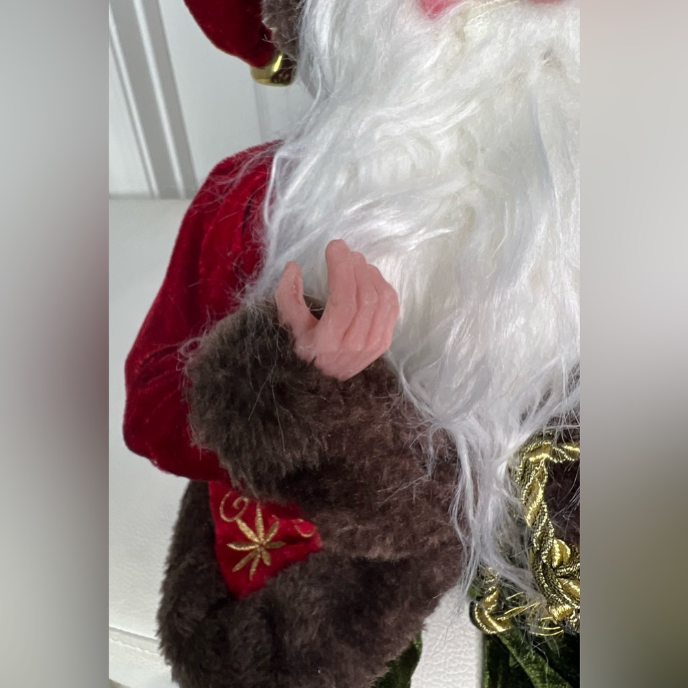Santa Old World Father Christmas Bendable Legs - Picture 6 of 6